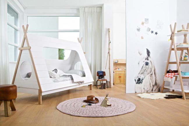 13 thiết kế sáng tạo cho phòng ngủ đẹp của bé