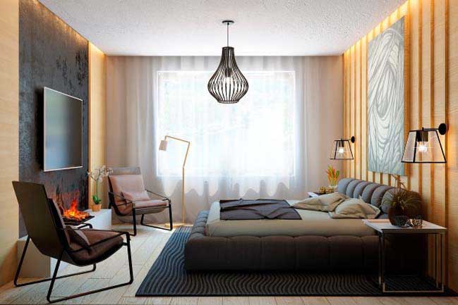 Thiết kế căn hộ cao cấp với nội thất gỗ sang trọng