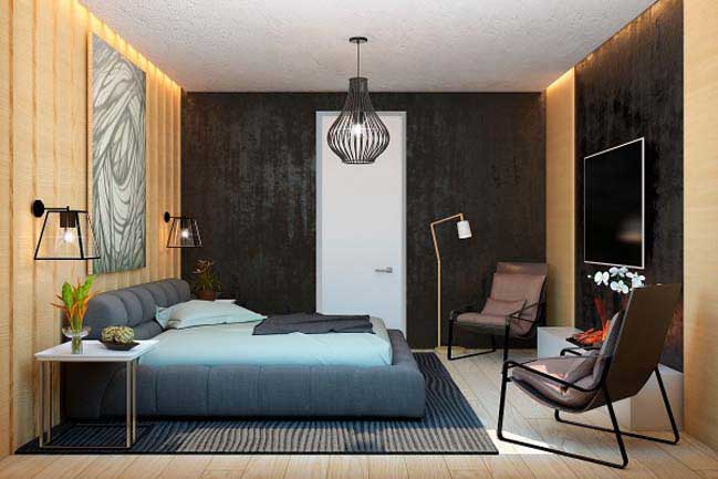 Thiết kế căn hộ cao cấp với nội thất gỗ sang trọng